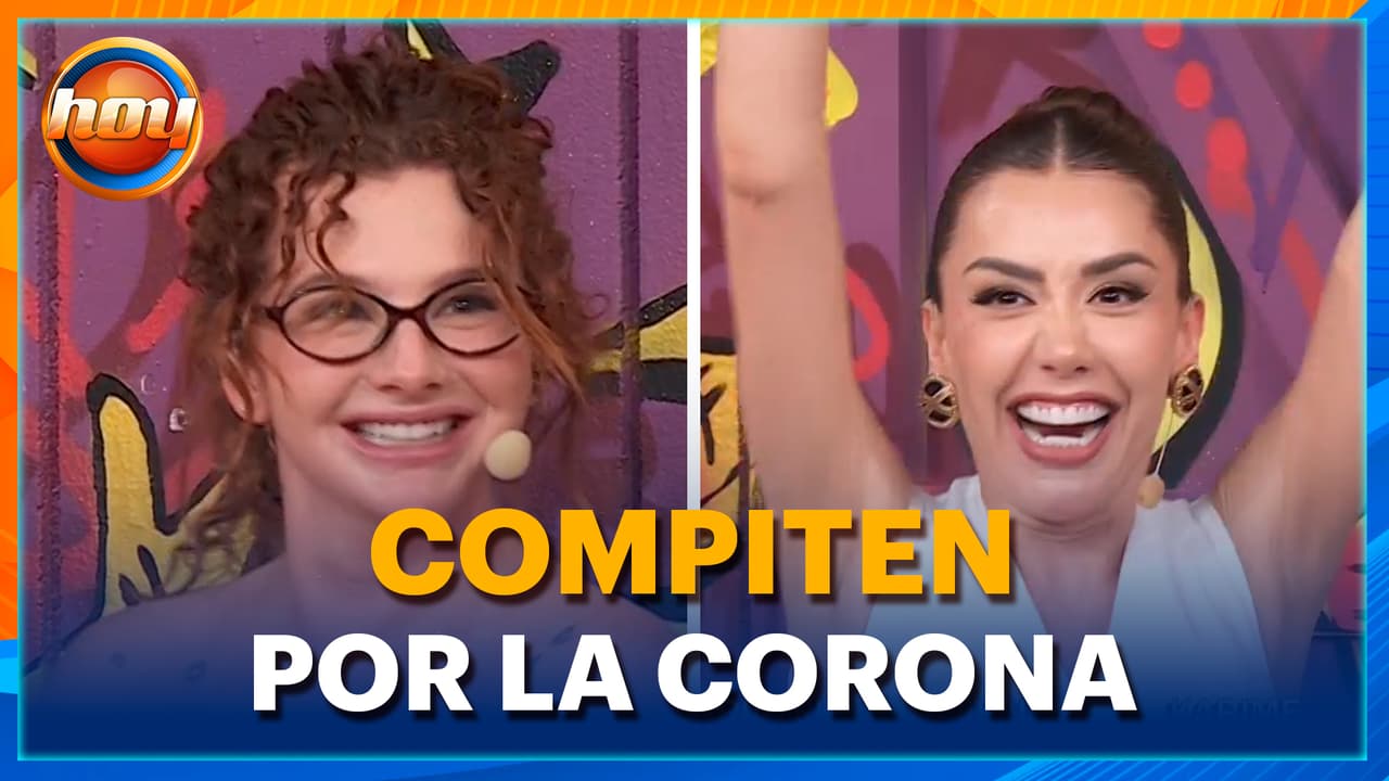 Briggitte y Hoy soy el Chef compiten en el juego ¡Basta!