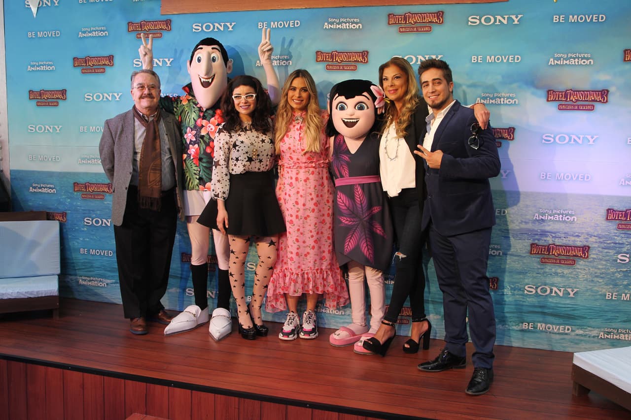 Las estrellas de ‘Hotel Transylvania 3’ desfilaron en la alfombra roja (FOTO: 3Shock)