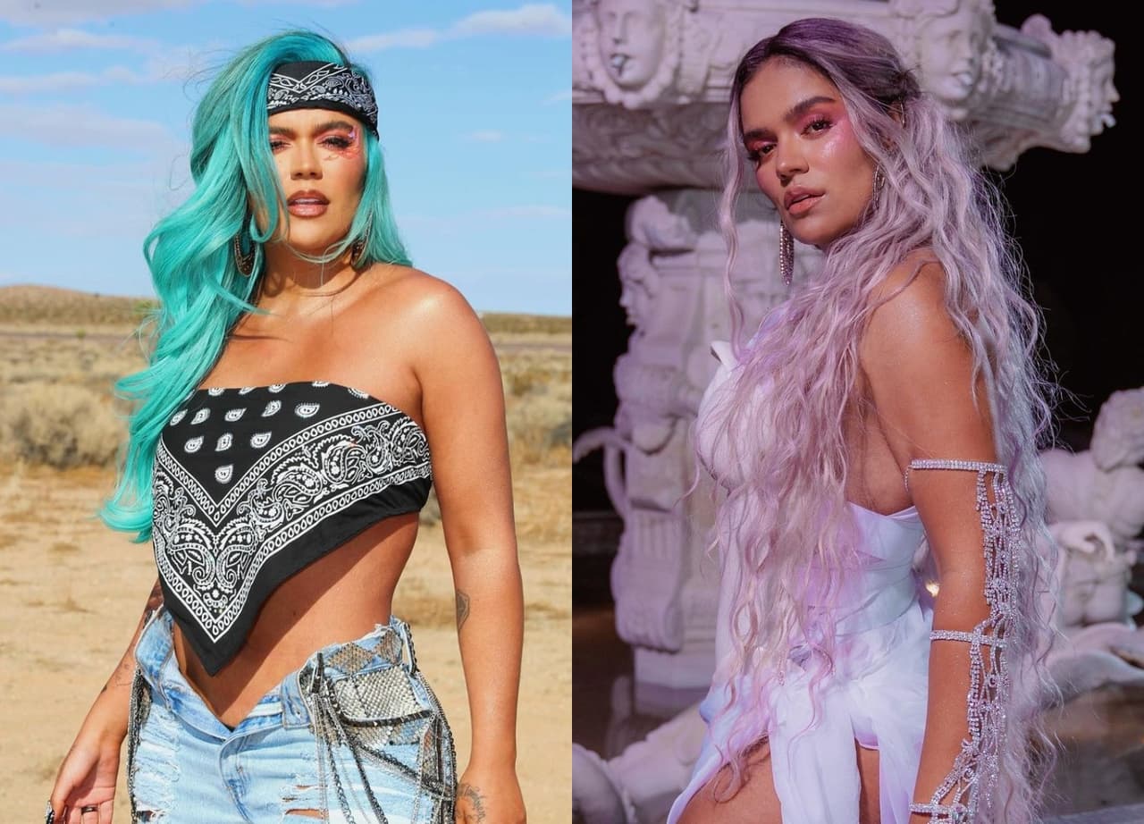 Karol G: así ha transformado su cabello a lo largo del tiempo