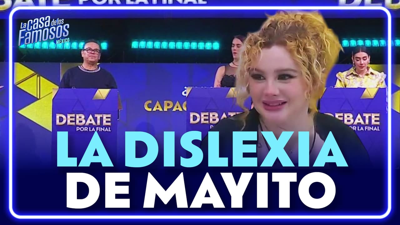 Briggitte se ríe de la DISLEXIA de Mario en el DEBATE