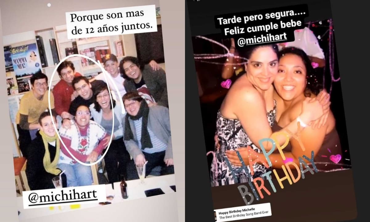 Michelle Rodríguez dejó ver en redes sociales cómo lucía hace algunos años