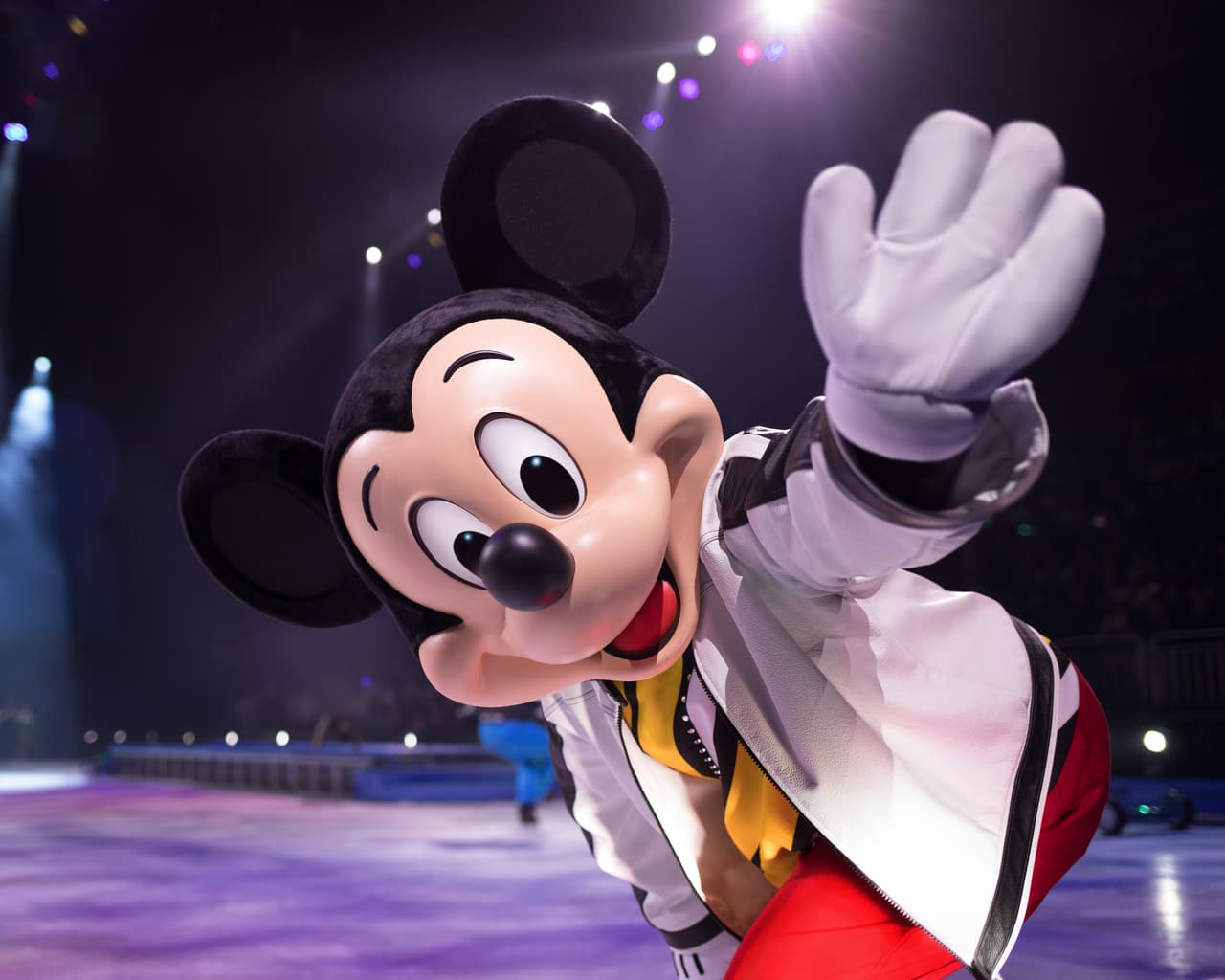 Mickey Mouse y Minnie Mouse serán los anfitriones del espectáculo sobre hielo.