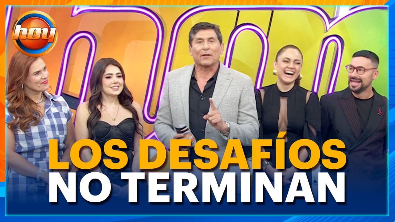 César Lozano explica cómo será el reto de 3 INGREDIENTES esenciales de Hoy soy el Chef