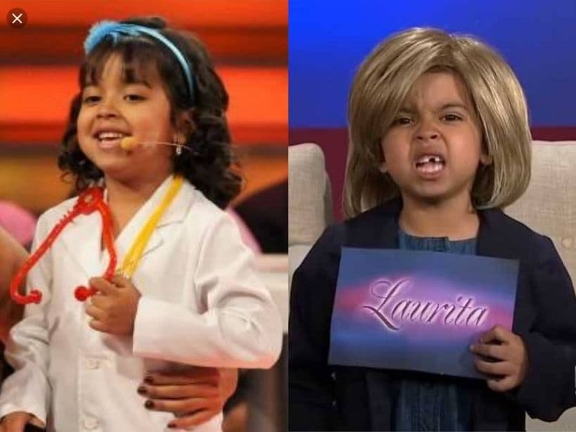 En 2011 salió al aire la primera emisión de Pequeños Gigantes, donde una de las participantes que enterneció al público fue Grecia Sánchez, quien era la capitana del escuadrón ‘Las Megaestrellas’.