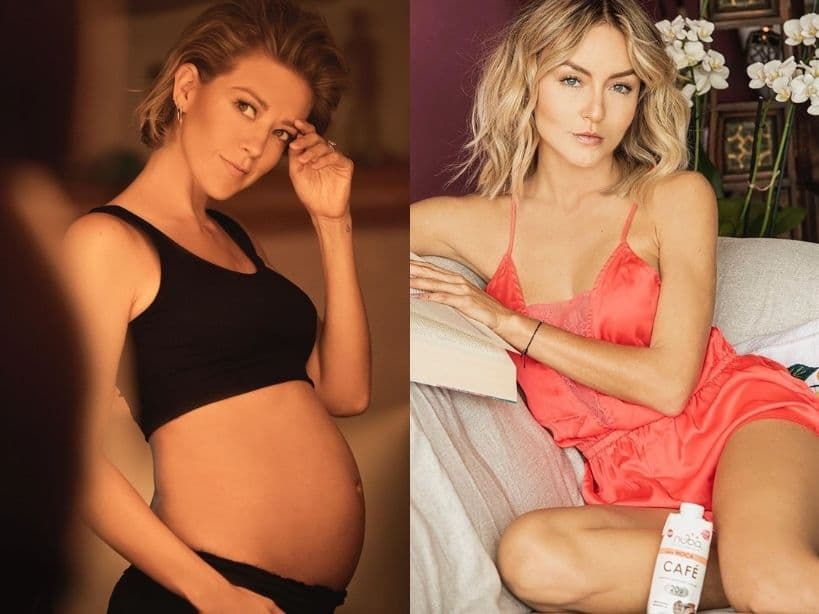 Fernanda Castillo posa con poca ropa a días de dar a luz y Angelique Boyer se desvive en halagos