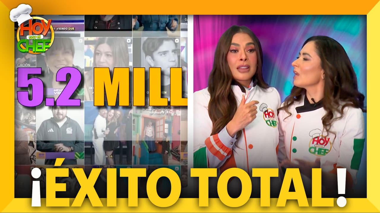 Hoy soy el Chef ROMPE récords de audiencia y se vuelve TENDENCIA digital