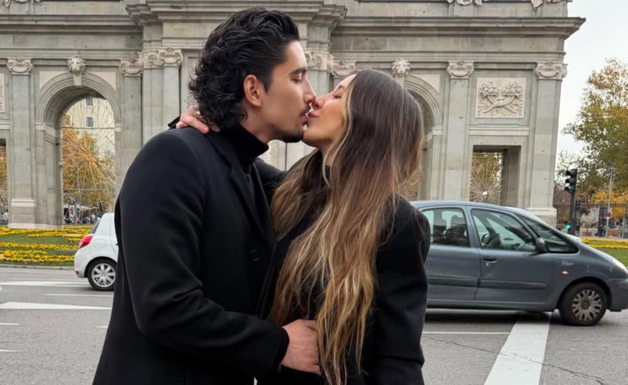 Alex Fernández y su esposa Alexia Hernández.