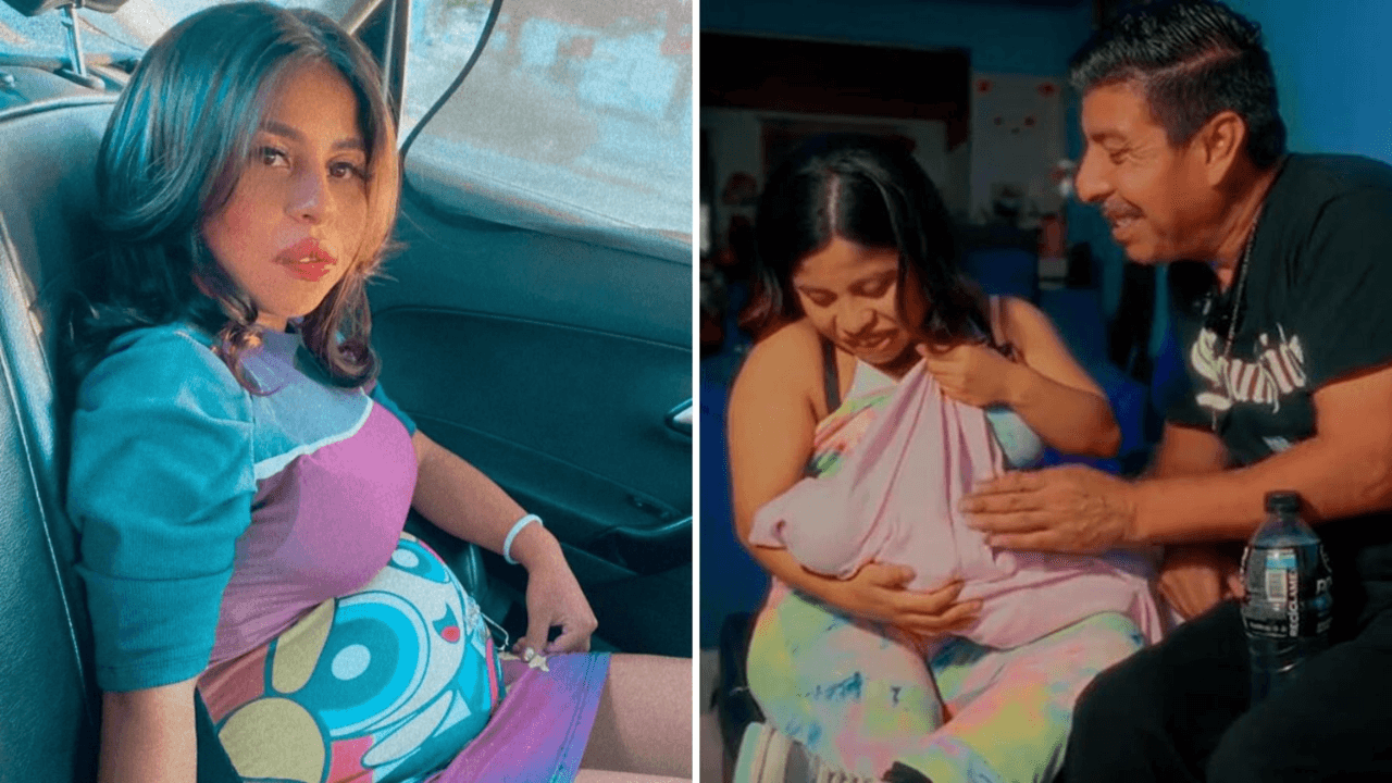 Tras la muerte de su bebé, Lupita TikTok aparece bailando en un show de payasos: la destrozan en redes
