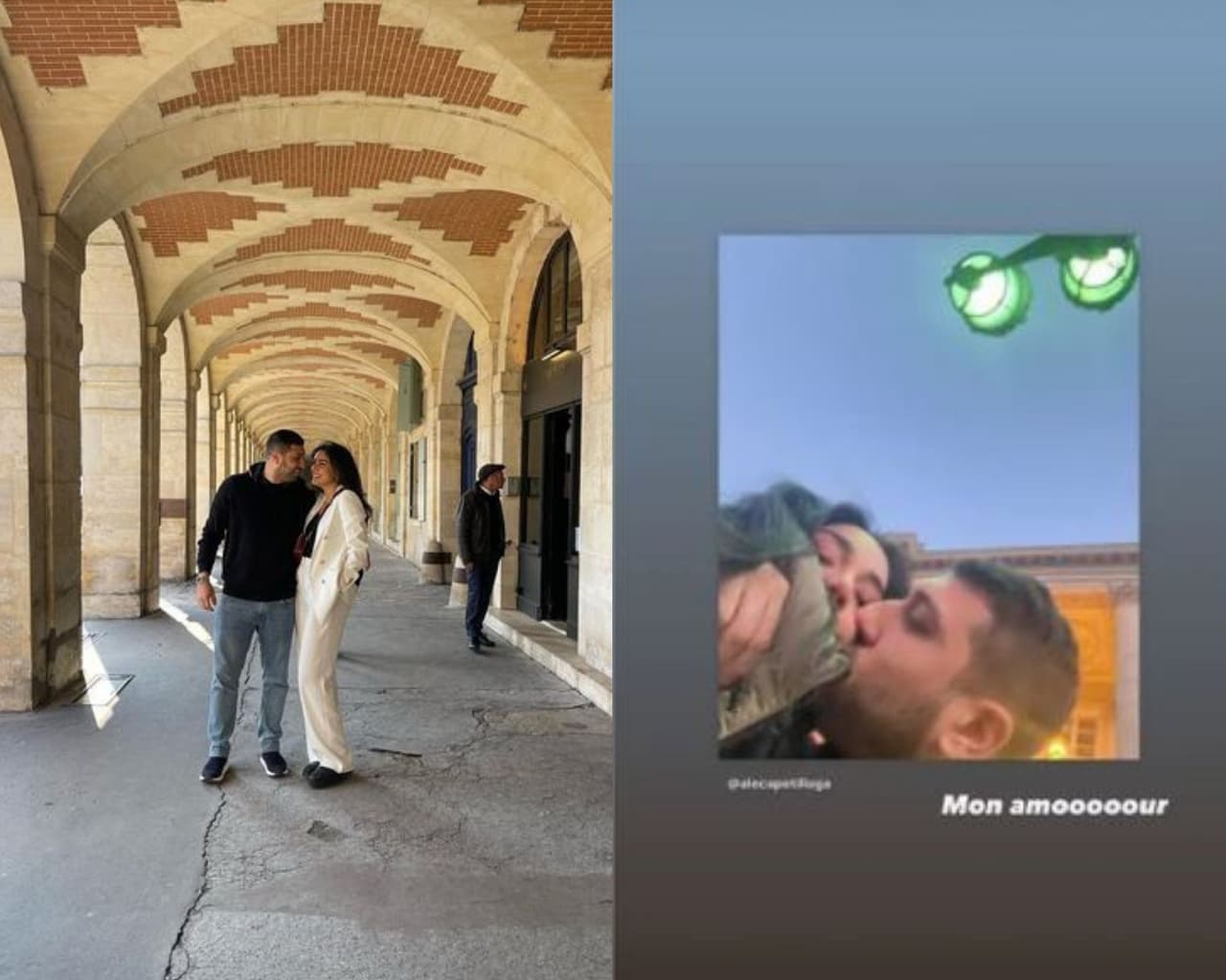 Ale Capetillo se dio una escapada a París con su novio.