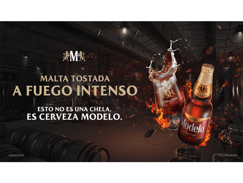 Cocina a Fuego Intenso estos deliciosos medallones de cerdo acompañado de Modelo Ámbar