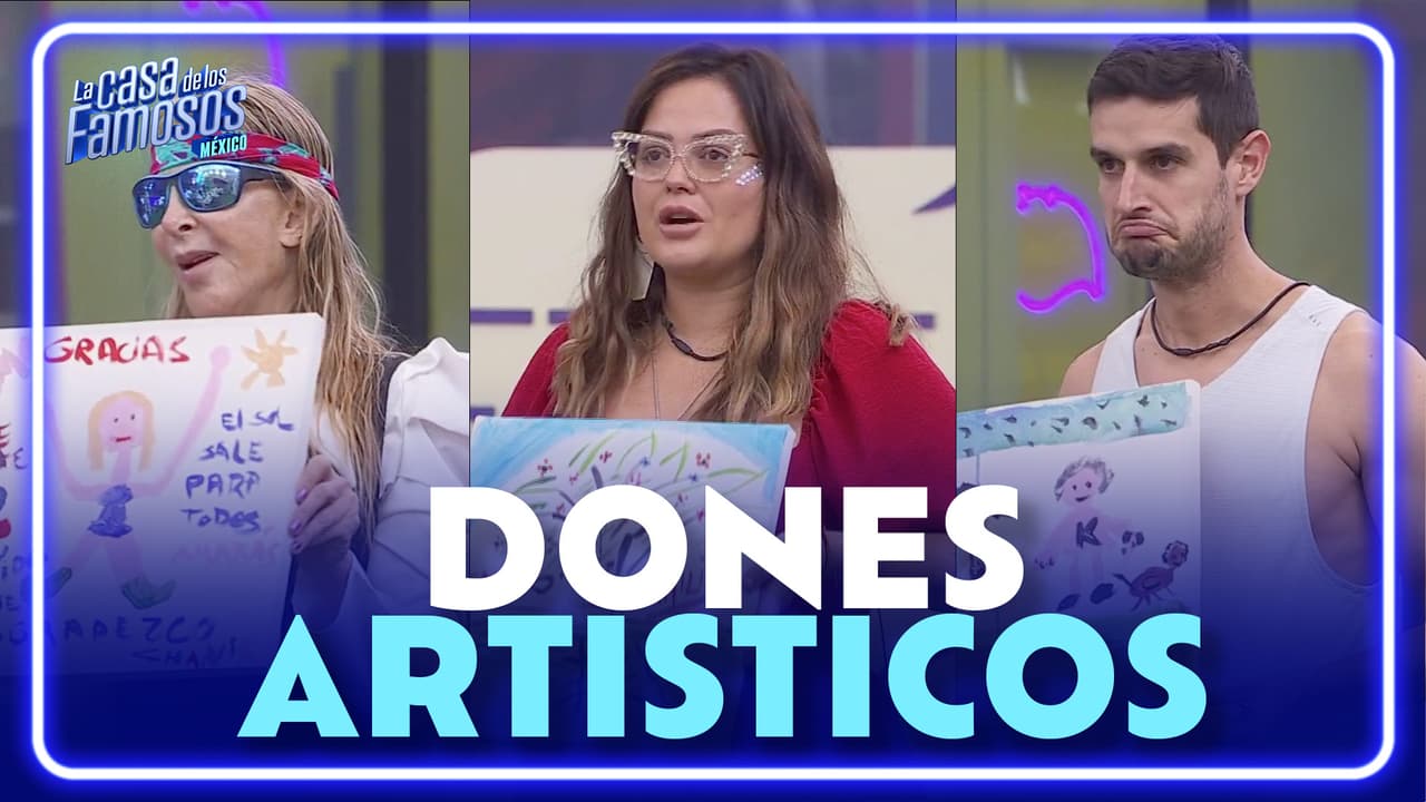 Los habitantes MUESTRAN su lado más SENSIBLE mediante la pintura