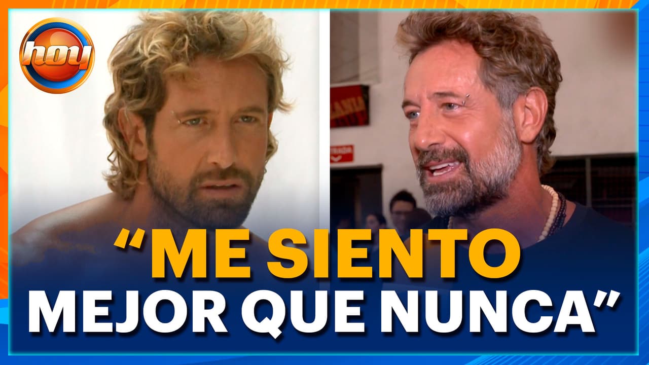 Gabriel Soto acepta su EDAD y reconoce que YA NO LUCE como antes