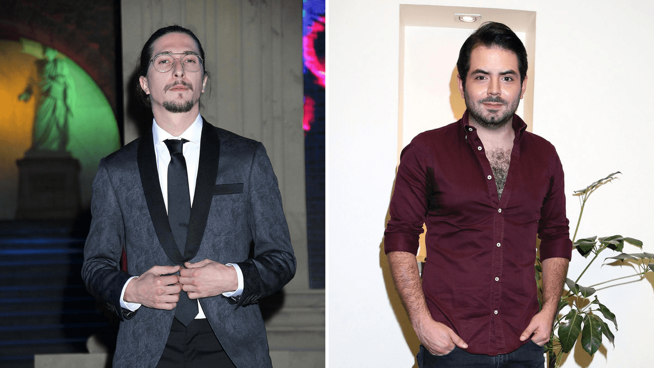 Federico Ayos y José Eduardo Derbez, 28 años. Al igual que otros compañeros del medio artístico, estos dos actores comienzan a dar pasos fuertes hacia la fama. El primero ha resaltado en producciones como 'Médicos Línea de Vida' y próximamente en 'Te acuerdas de mí', mientras que el hijo de Eugenio Derbez ha destacado como conductor y comediante.