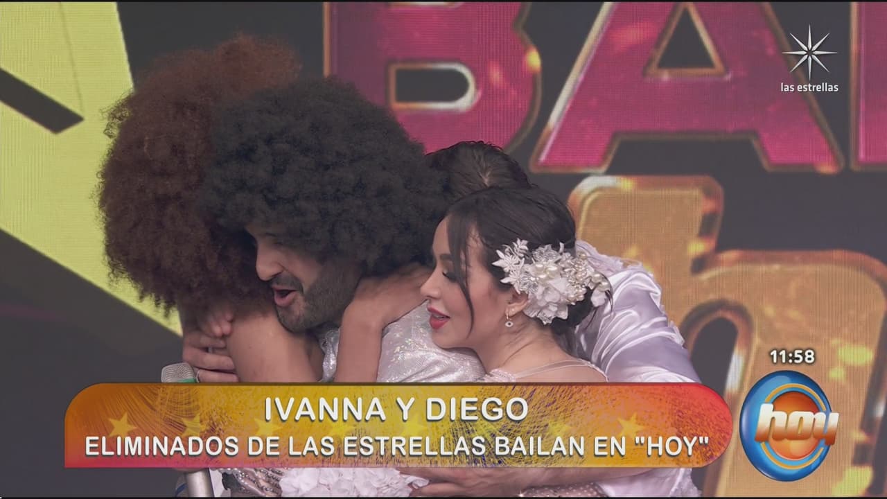 Ivana y Diego Herrera fueron los eliminados de Las Estrellas Bailan en Hoy