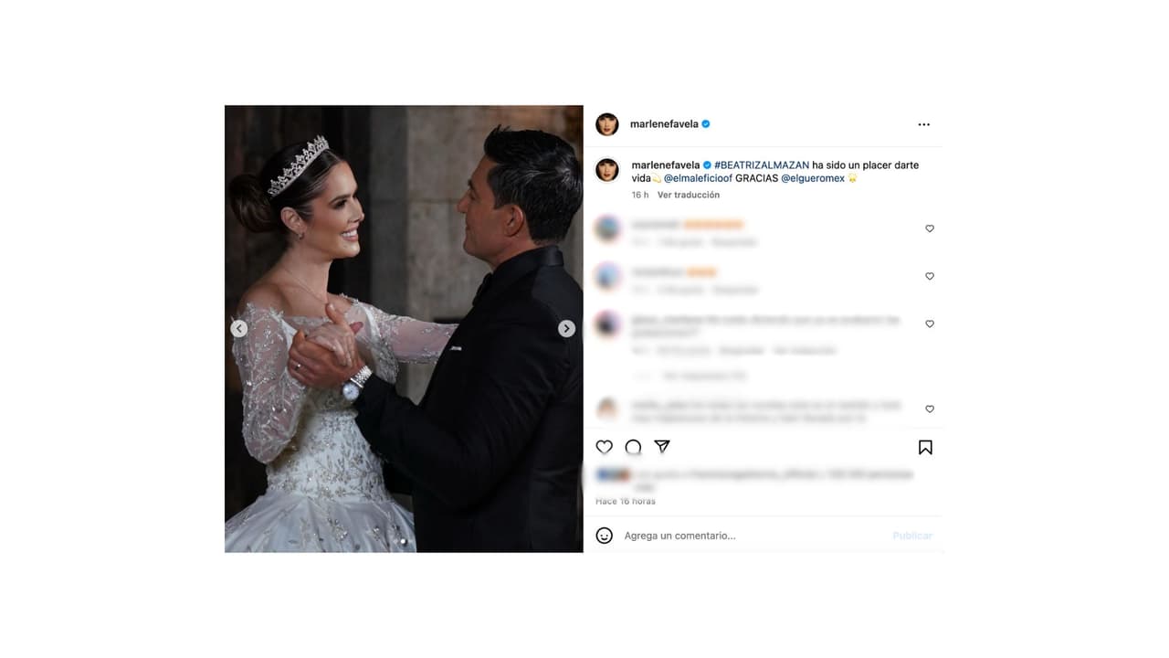 La actriz se vistió de novia por cuarta ocasión en las telenovelas.