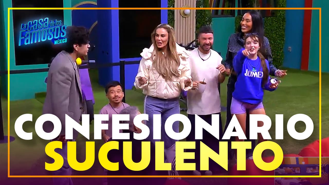 Ninel Conde ESTRENA el "CONFESIONARIO SUCULENTO" entrevistando a Aarón Mercury