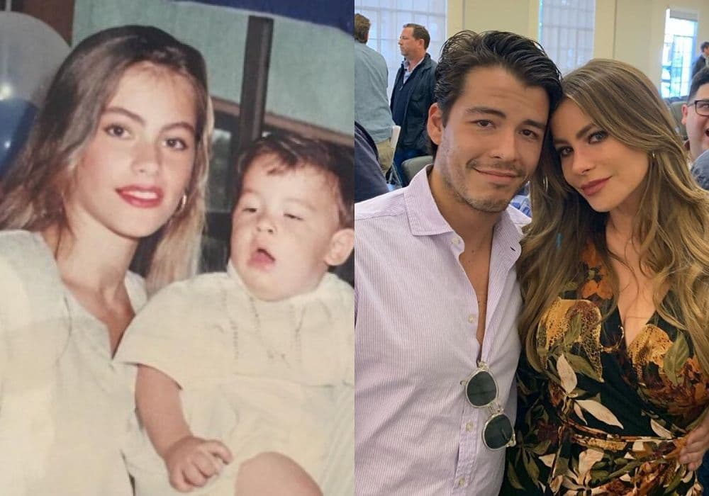Sofía Vergara tuvo a su primogénito Manolo cuando ella tenía tan solo 19 años. El joven es fruto del matrimonio de la colombiana con Joe González, de quien la actriz se separó en 1993.