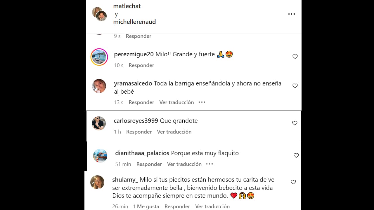 Michelle Renaud y Matías Novoa reciben críticas tras convertirse en padres