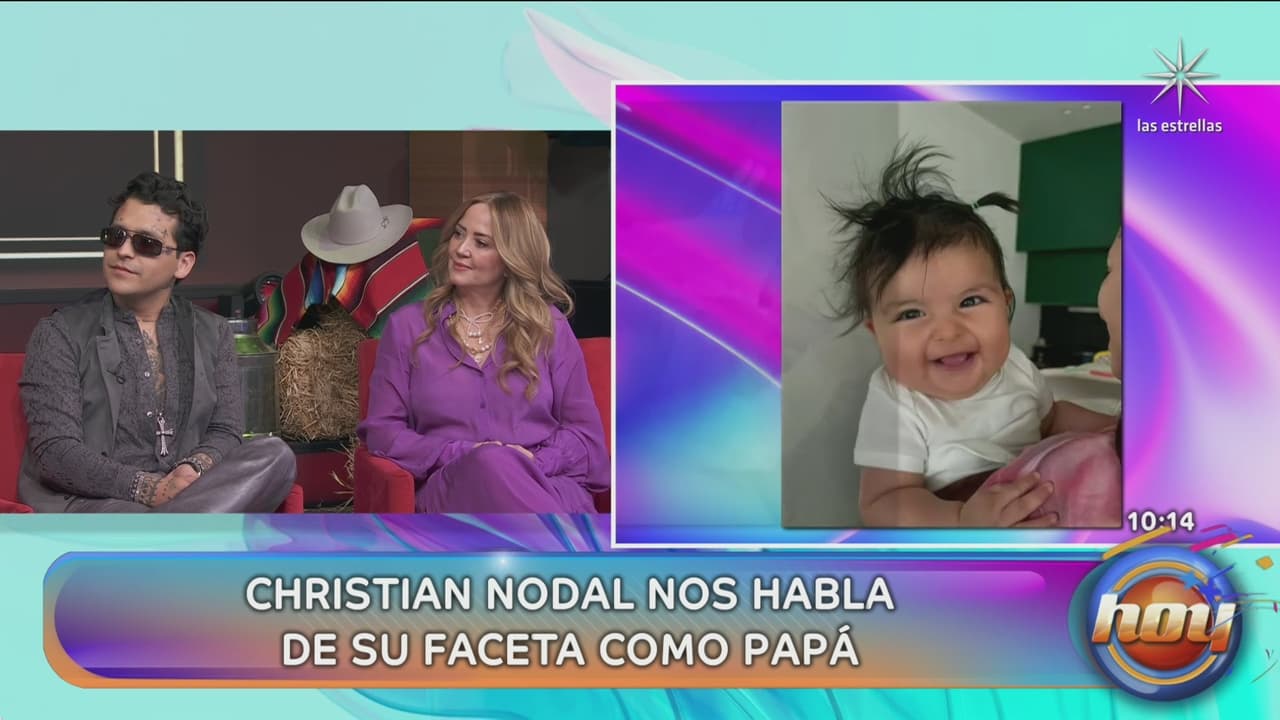 Christian Nodal reaparece ter terminar con Cazzu y habla de su hija Inti