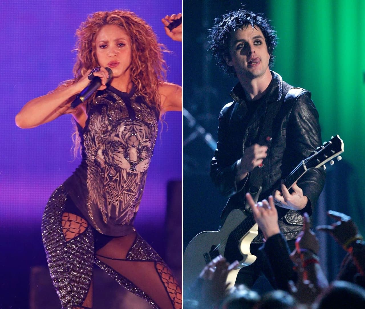 Shakira rockea con un cover de Green Day