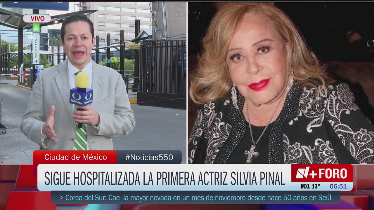 Silvia Pinal sigue internada; se reporta la llegada de Alejandra Guzmán y Stephanie Salas al hospital