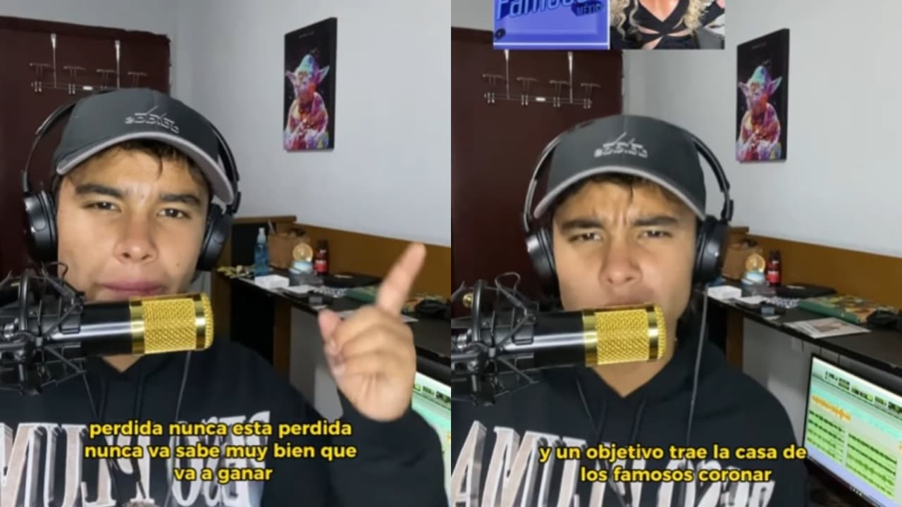 Javier escribe corrido para Wendy.
