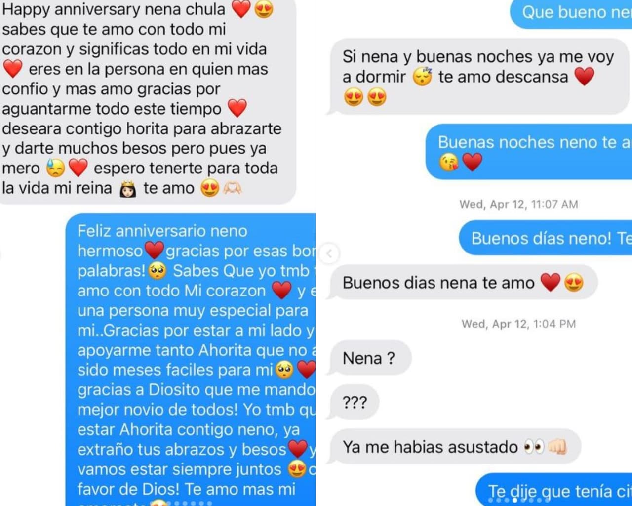 Lillian Griego revela mensajes de Carlos Parra.