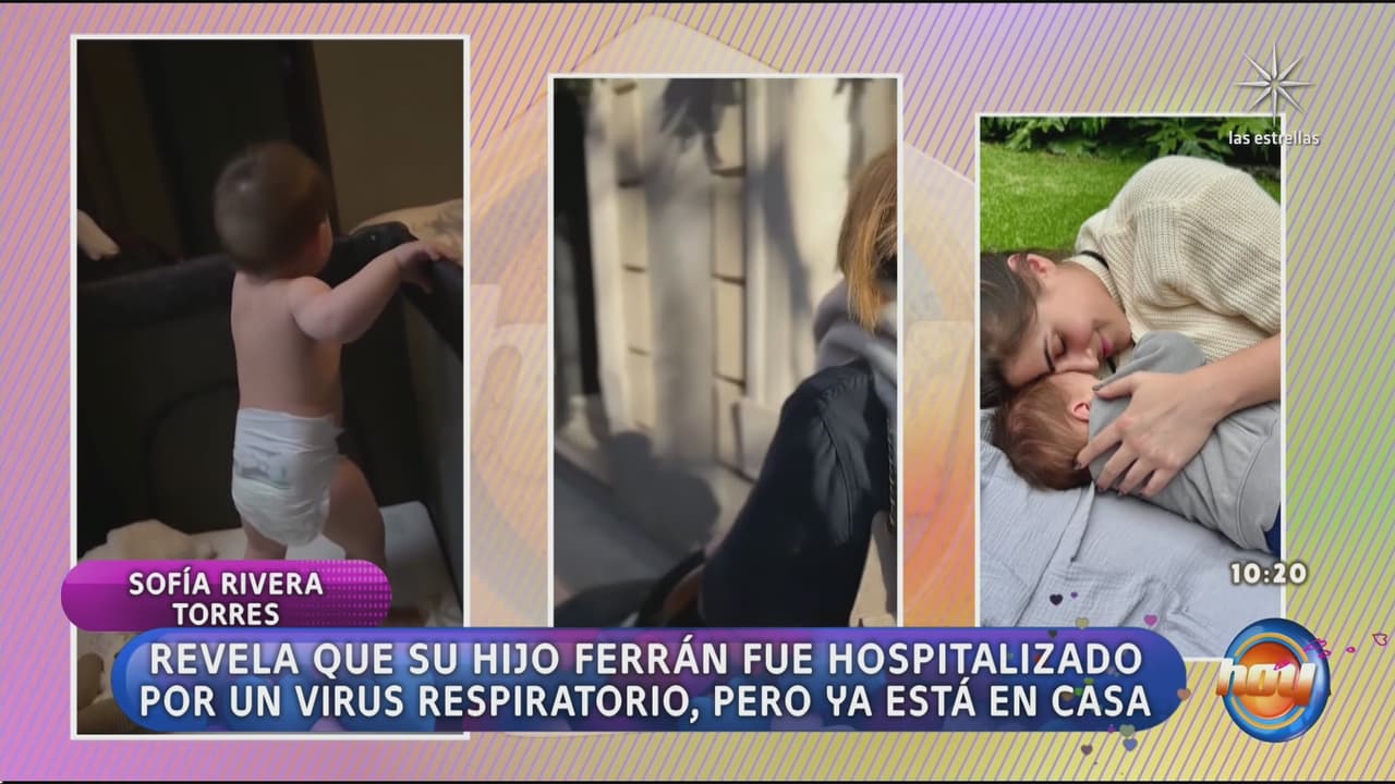 Reportan en Hoy la hospitalización del bebé de Sofía Rivera Torres: revelan qué padece