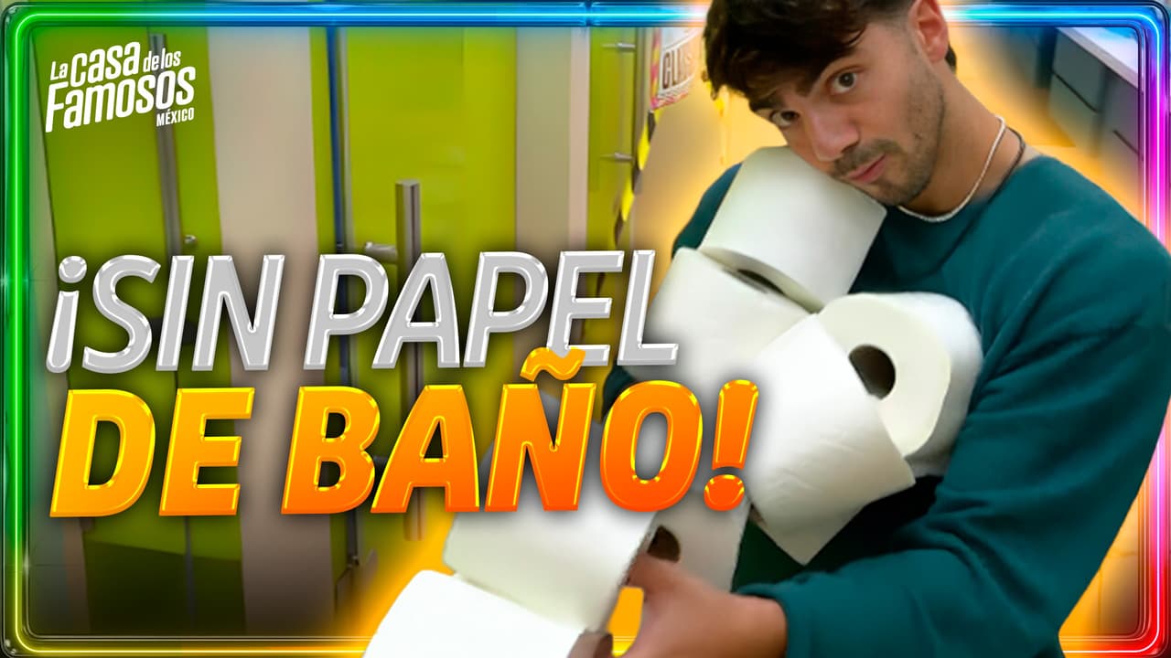 ¡ADIÓS PAPEL HIGIÉNICO! Fede inicia con su misión y deja sin papel a los habitantes