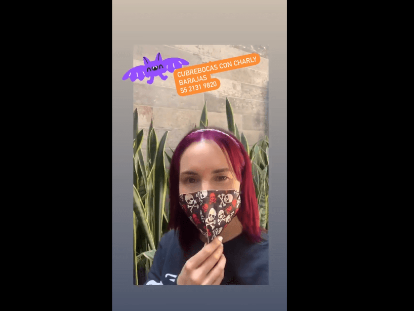 Al mismo tiempo, la actriz que da vida a ‘La Nena’ en Una familia de diez dejó ver cómo luciría si su cabello fuera de color rosa. “Yo ya estoy en mood de Halloween, ya es octubre”, señaló.