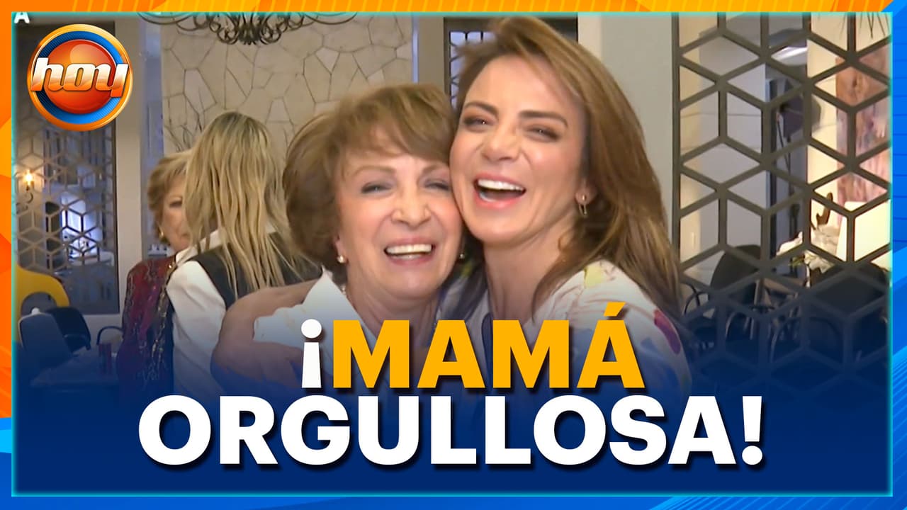EN EXCLUSIVA: Silvia Navarro presenta por primera vez a su mamá María Antonieta