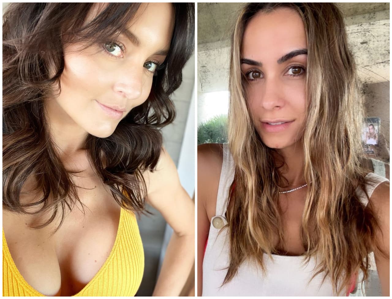 Angelique Boyer y Odalys Ramírez deslumbran con modernos outfits ¡en la misma boda!