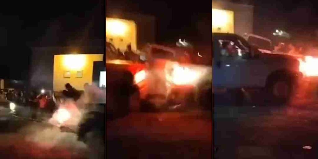 Publican imágenes del accidente que vivió la Banda Ese