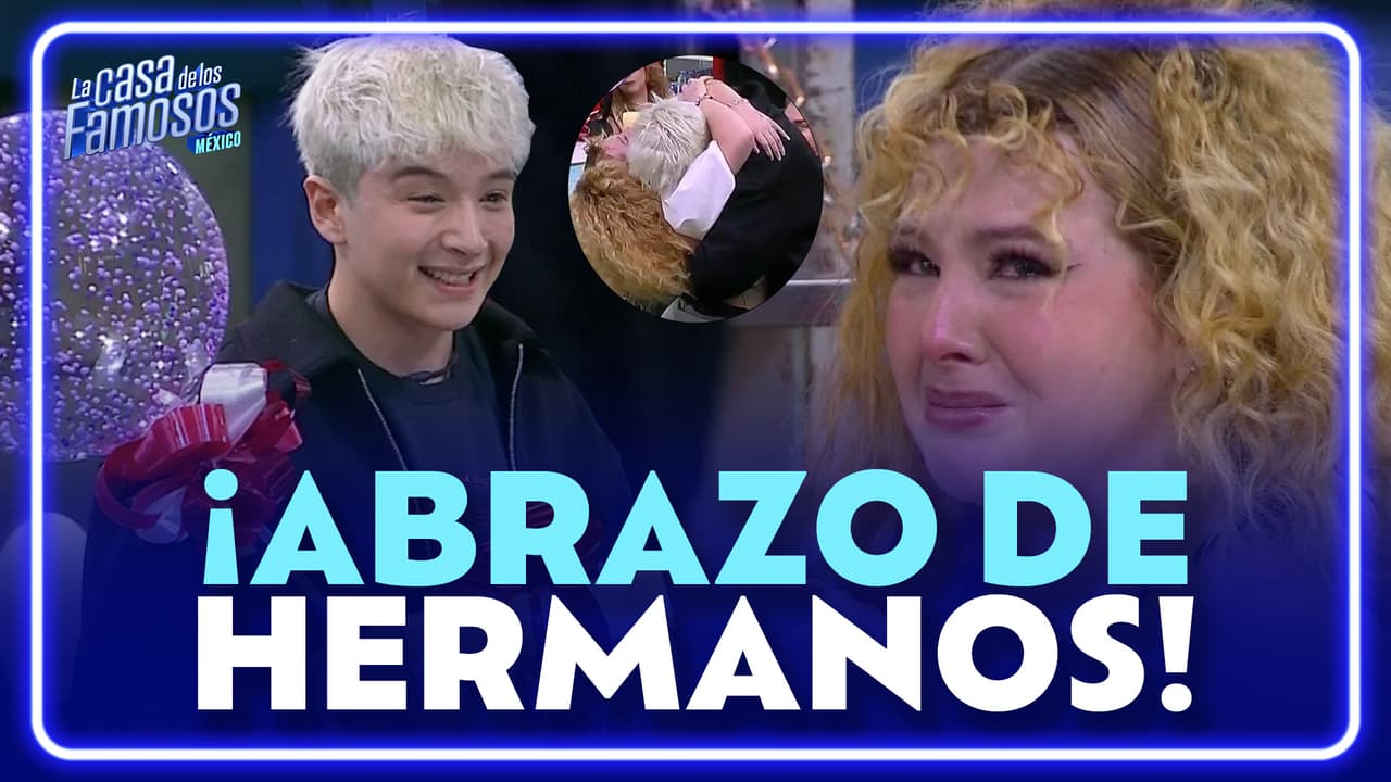 ¡Lágrimas desbordadas! Briggitte rompe en llanto y queda congelada con la visita de su hermano