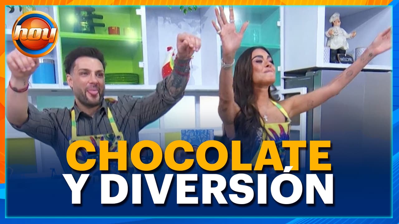Nicola y Galilea ponen manos a la masa con unas irresistibles trenzas de chocolate