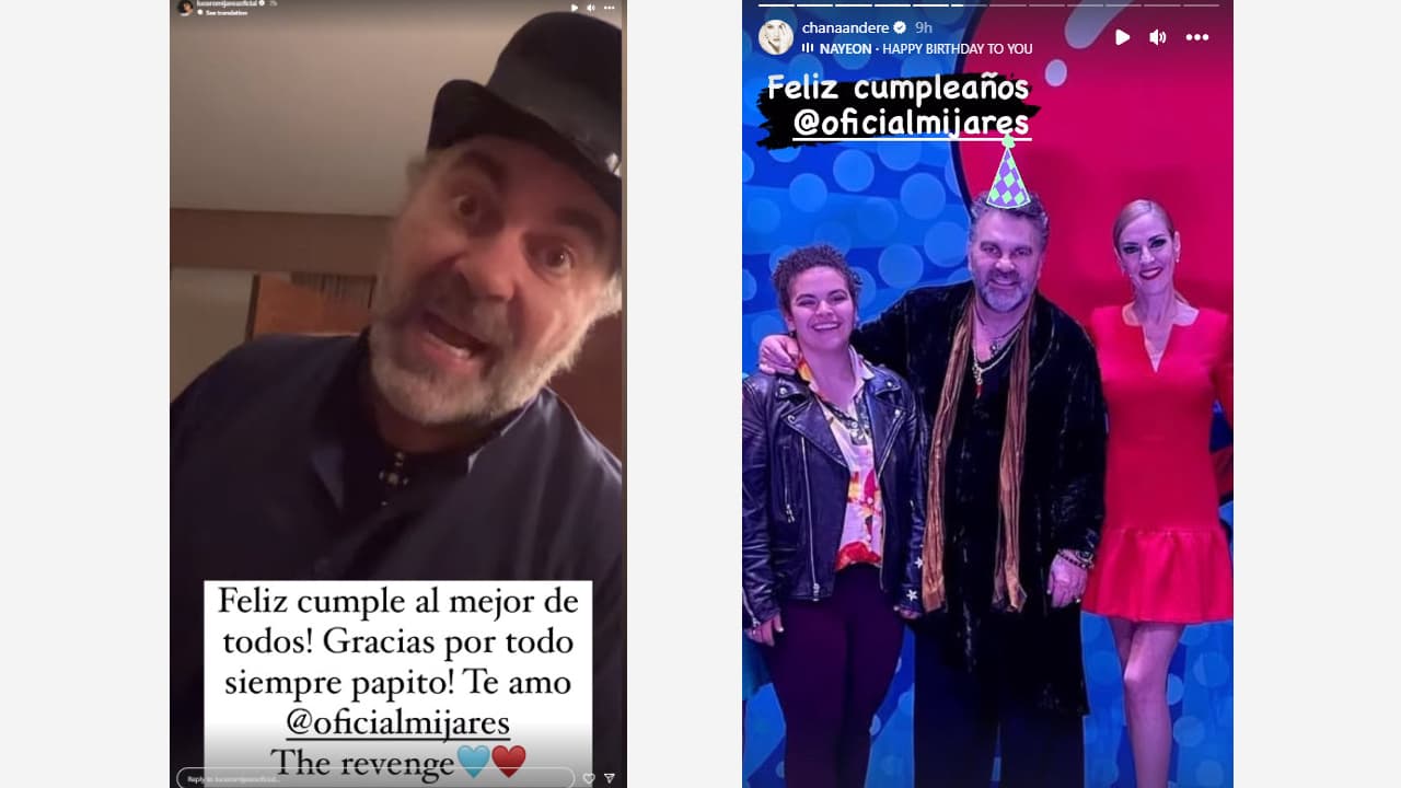 Lucerito Mijares y Chantal Andere enviaron felicitaciones a Mijares