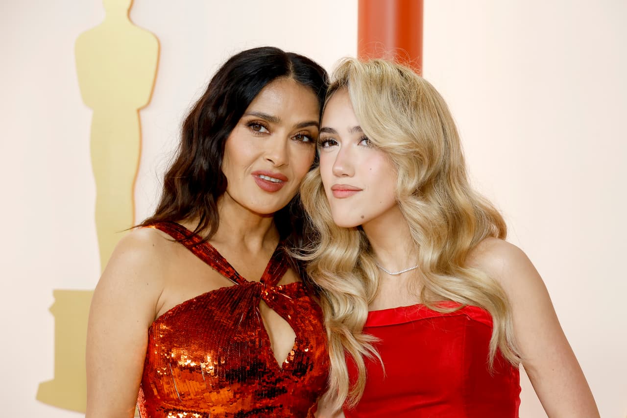 Salma Hayek y Valentina Pinault: las reinas del glamour en los Oscar