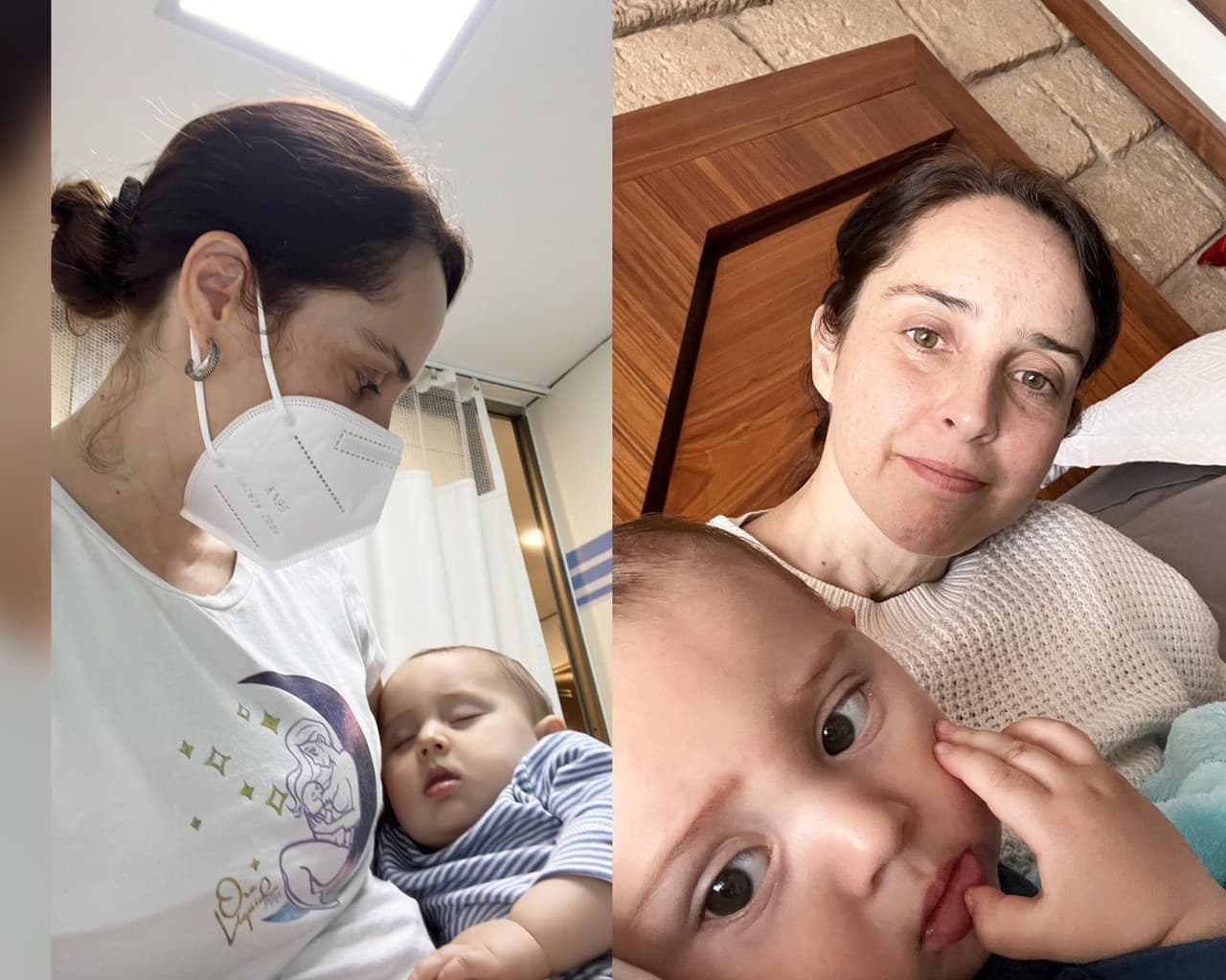 Irán Castillo vive “momentos duros” al hospitalizar a su bebé: esto fue lo qué pasó