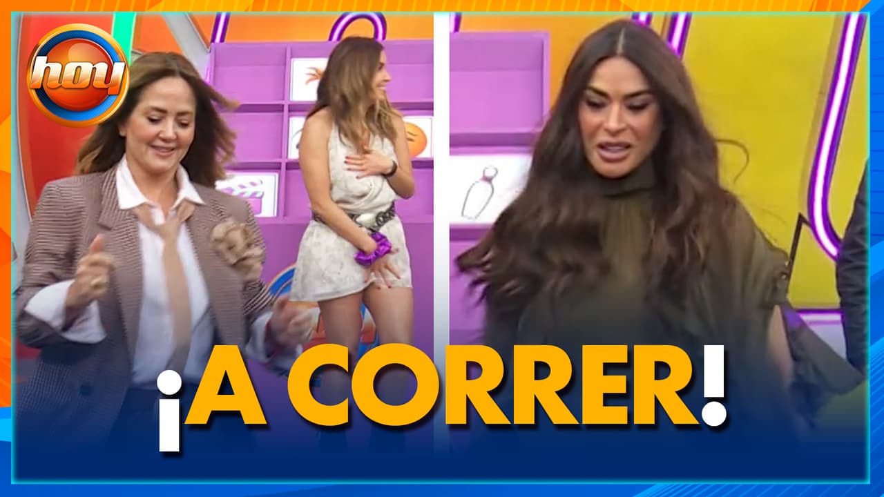 ¡Tacones al límite! Las conductoras dan todo para ganar el juego 'Memoria Fotográfica'