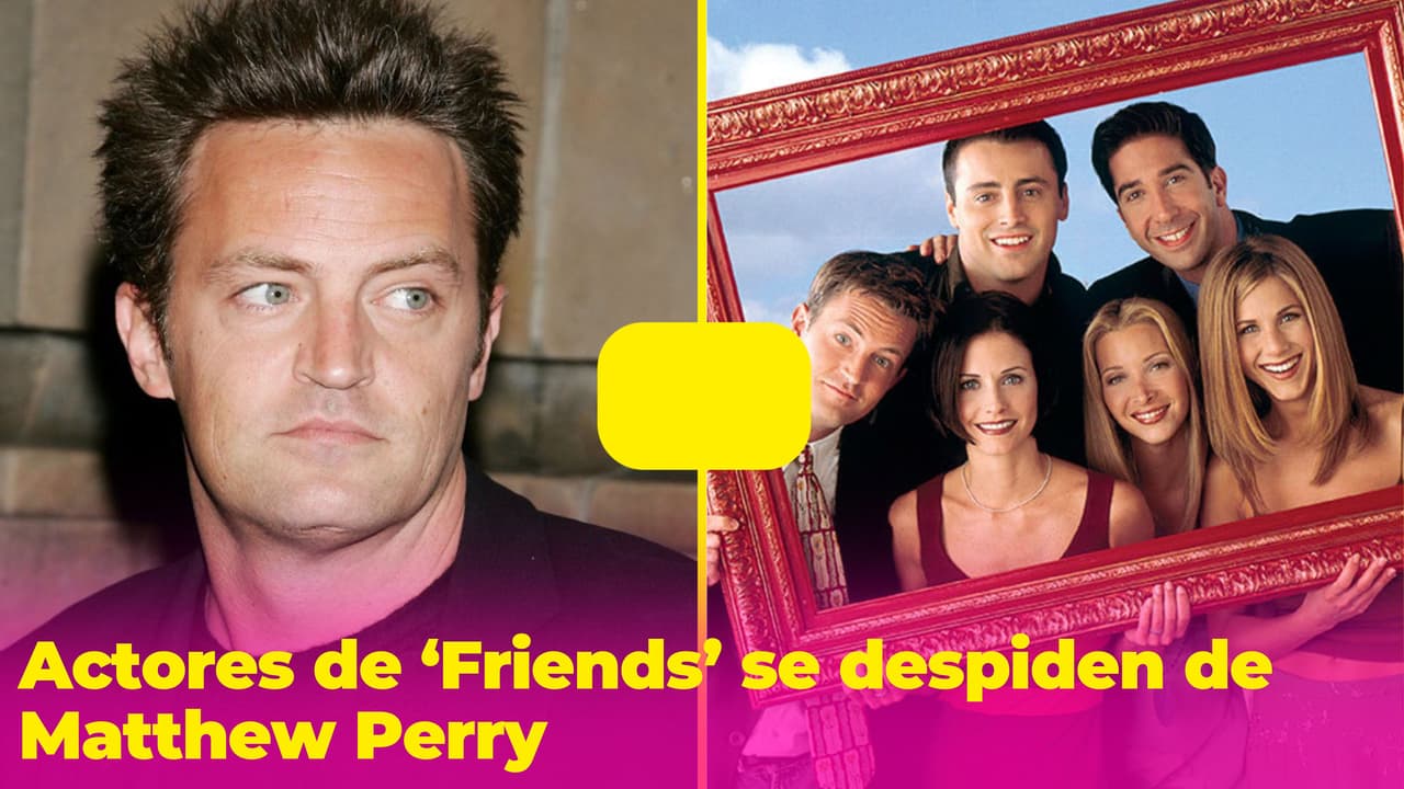 Actores de 'Friends' se despiden de Matthew Perry con un desgarrador mensaje: "Éramos más que compañeros"