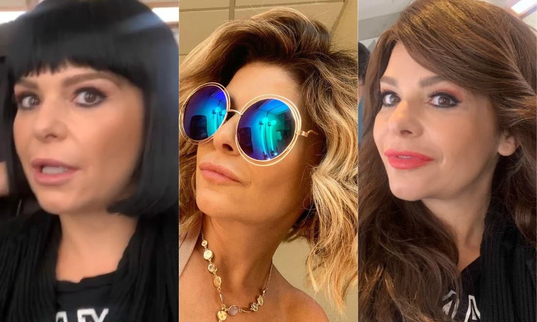 Enigmática e imponente, Itatí Cantoral se somete a dos radicales cambios de imagen en un solo día