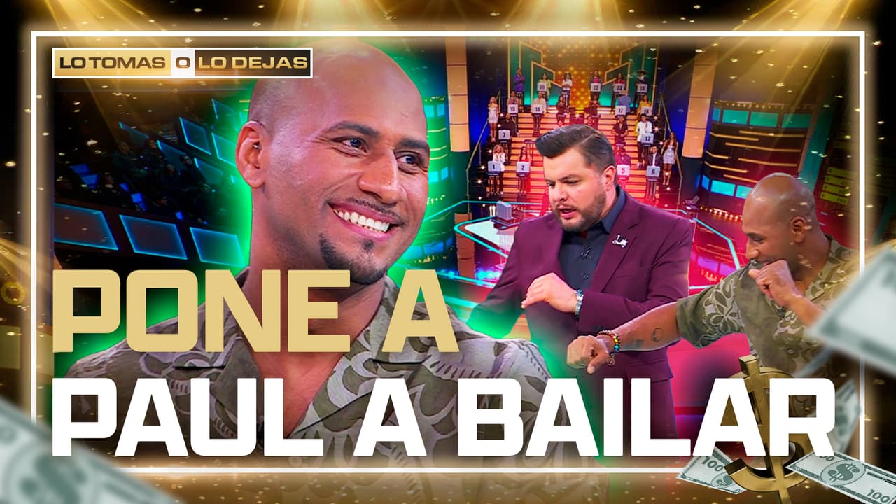 BAILE DEL DINERO José Andrés contagia de ritmo a Paul para abrir sus maletines