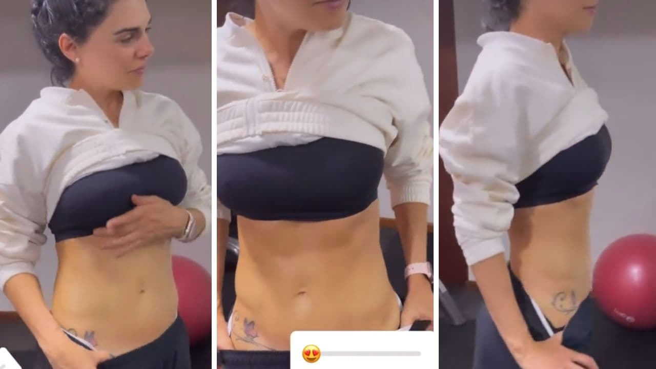 Livia Brito muestra atrevido tatuaje