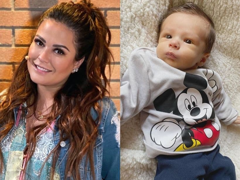 Mariana Echeverría celebra los dos primeros meses de vida de su hijo Lucca