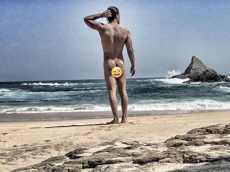 Al actor le fascina mostrar su cuerpo