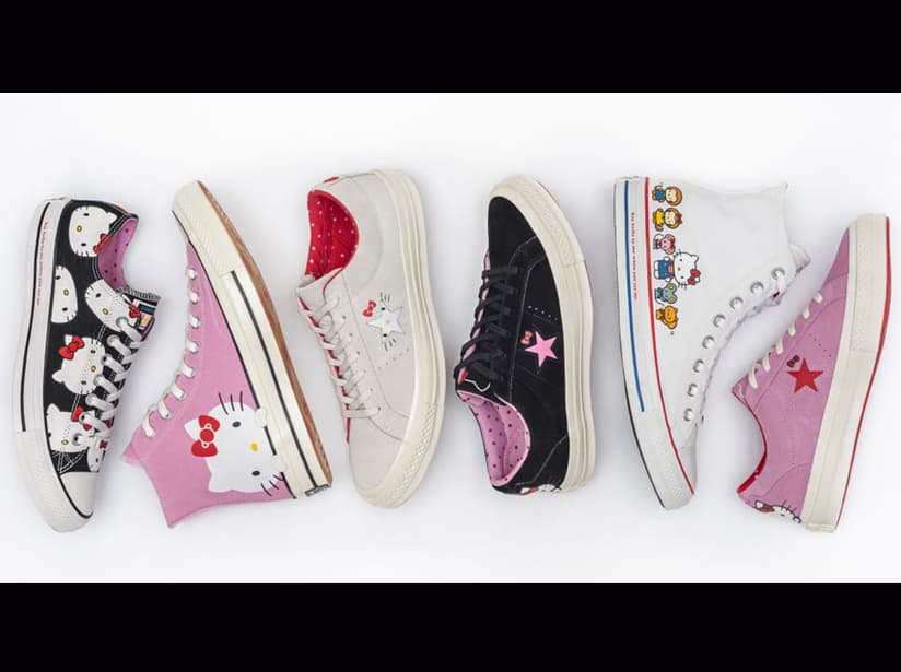 Converse lanza una nueva colección de Hello Kitty