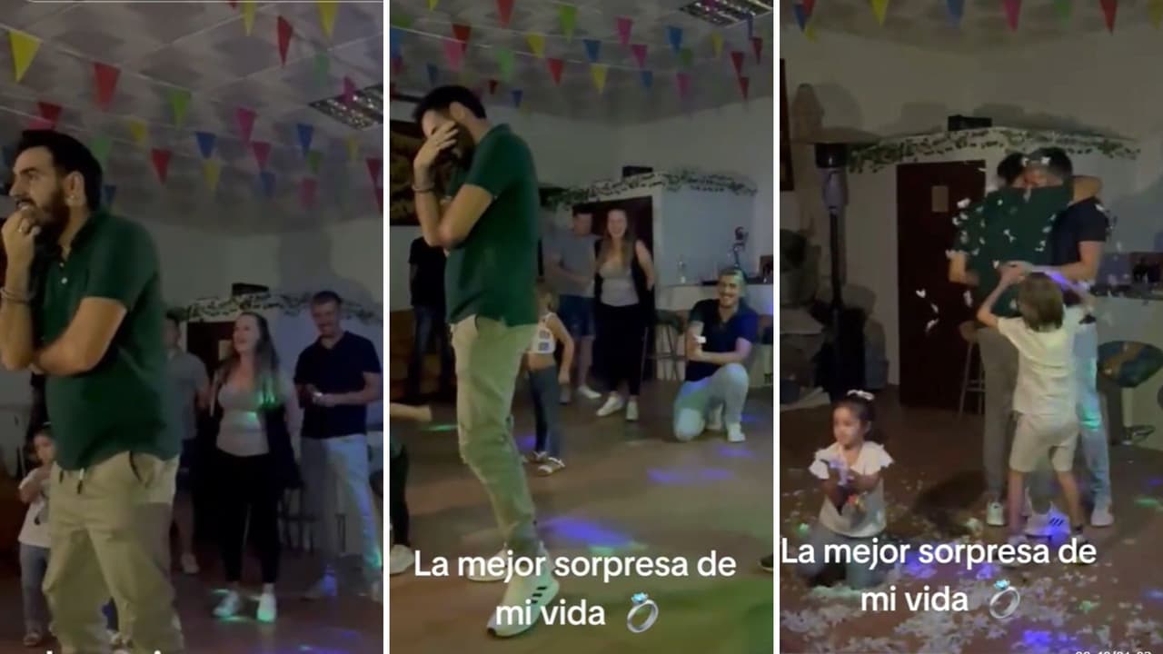 Joven pide matrimonio a novio