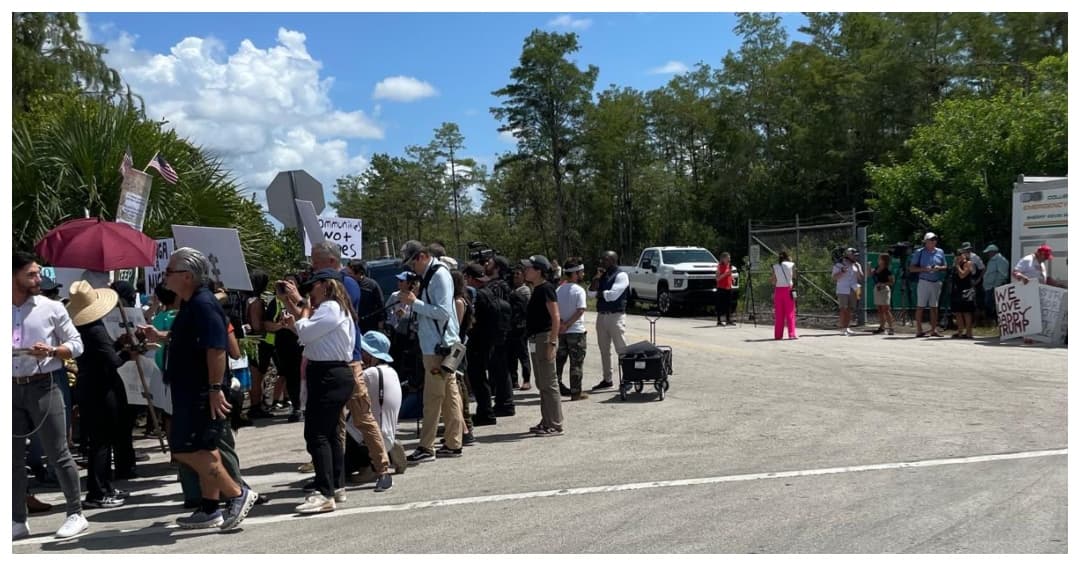 Ambientalistas, activistas proinmigrantes y residentes locales: protestas contra Trump y cárcel en los Everglades