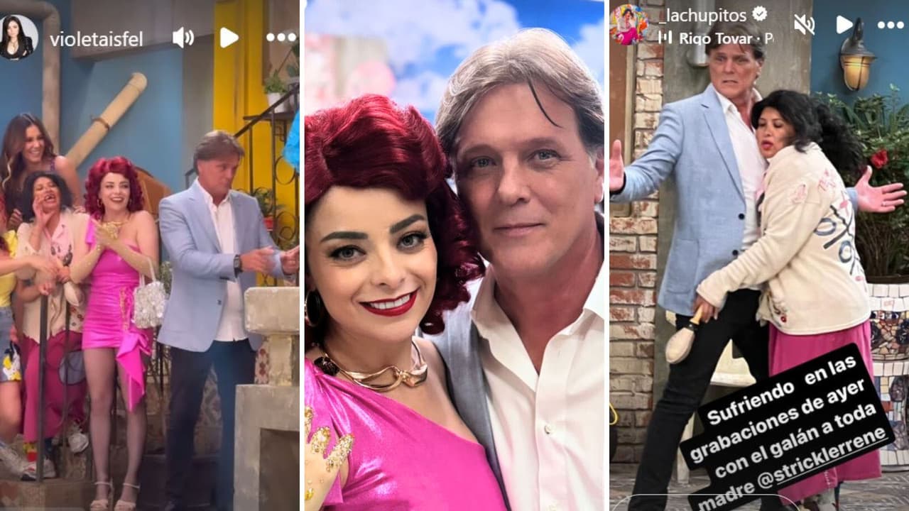 Captura historias de Instagram Violeta Isfel y 'La Chupitos'