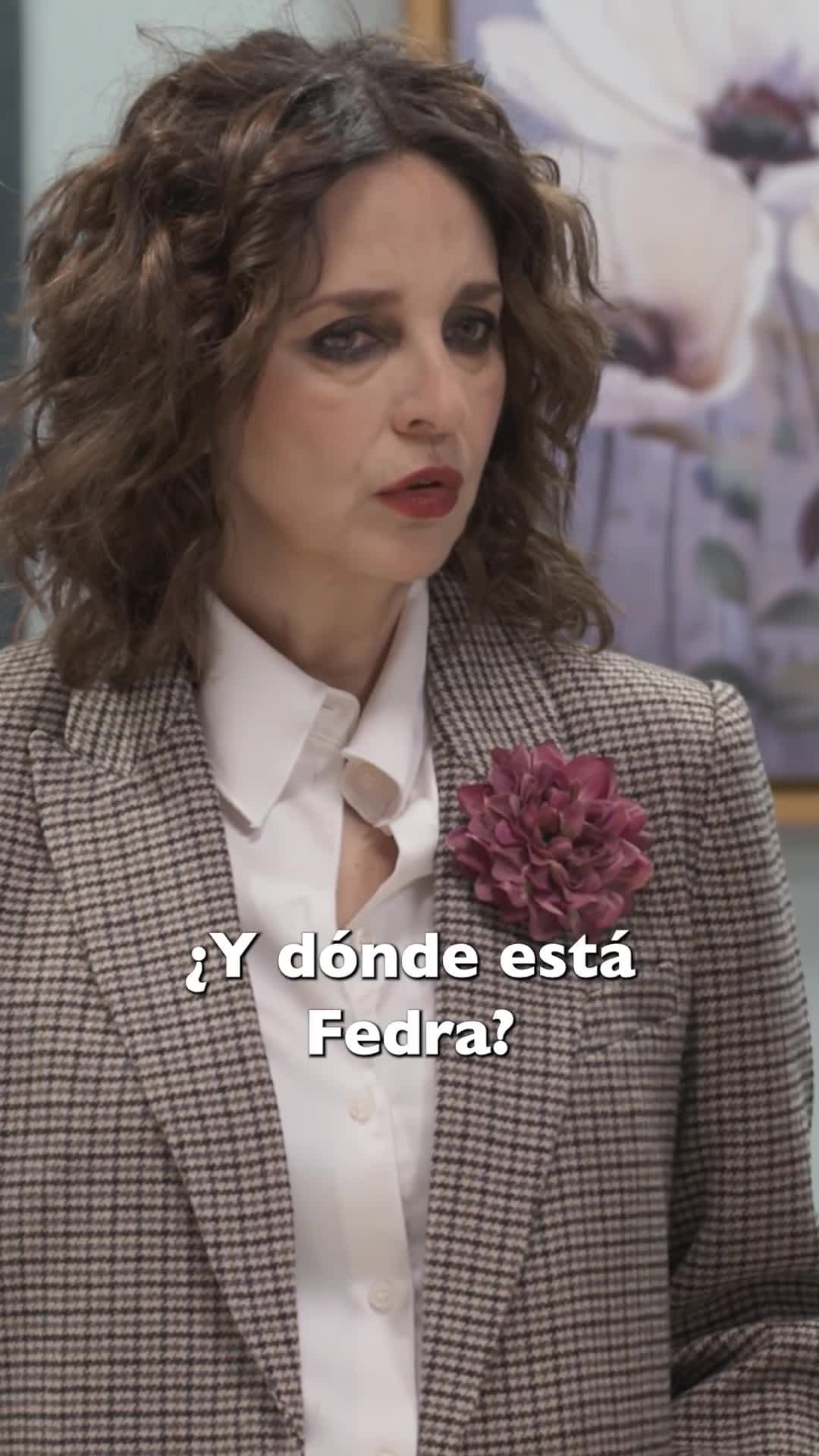 Fausta descubre lo que Fedra hizo